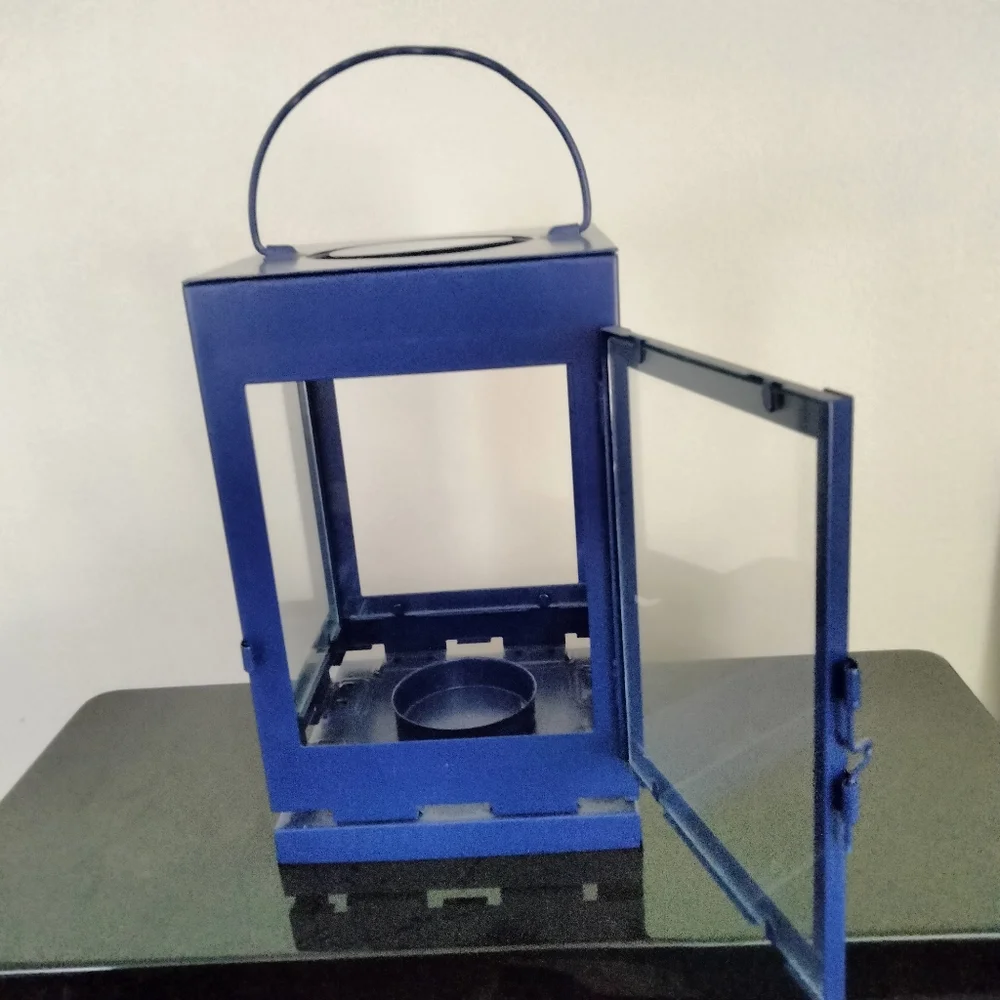 IKEA Tealight Lantern in Blue